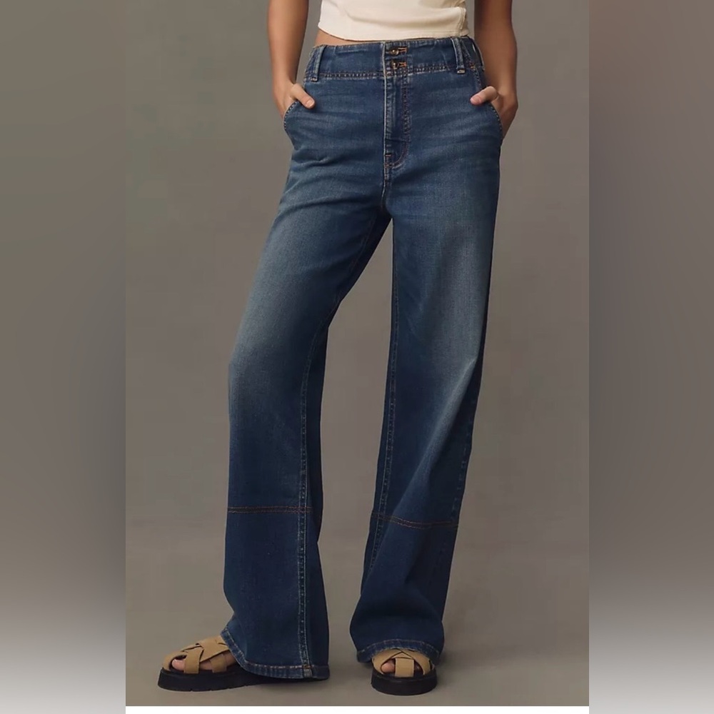 Pilcro wide leg trouser Jeans